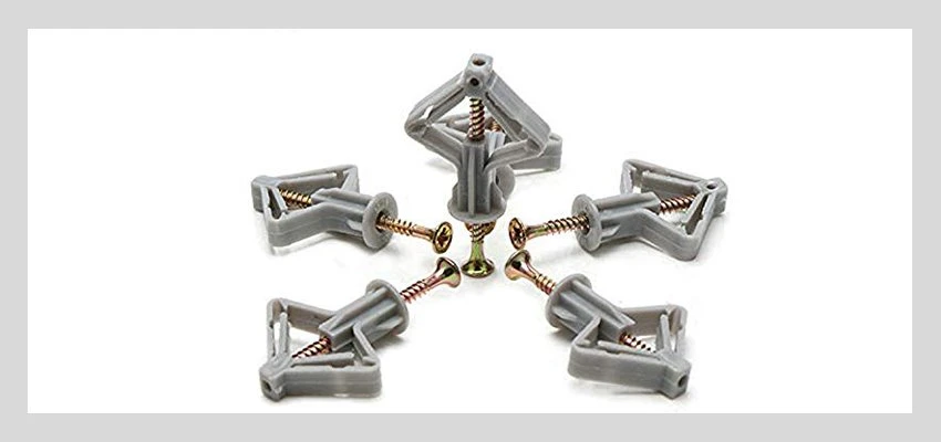 plastic toggle expansion drywall anchor types