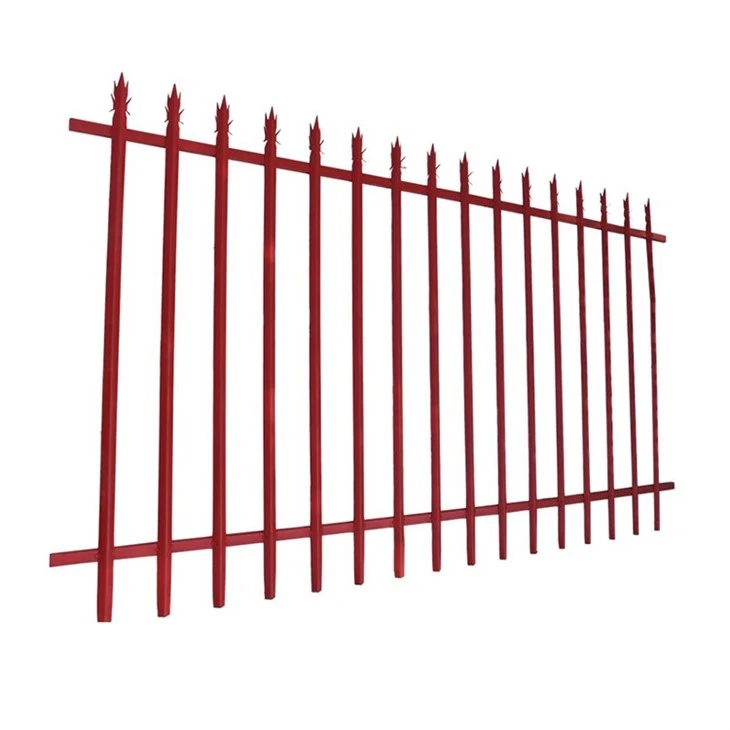 pvc palisade fencing