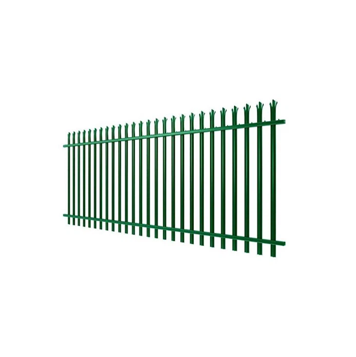 Szén acél palisade kerítés