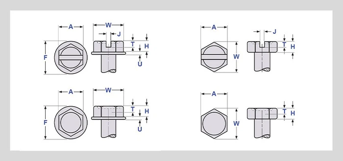 Hex Head Machine Screw details Hex Head Machine Screw details